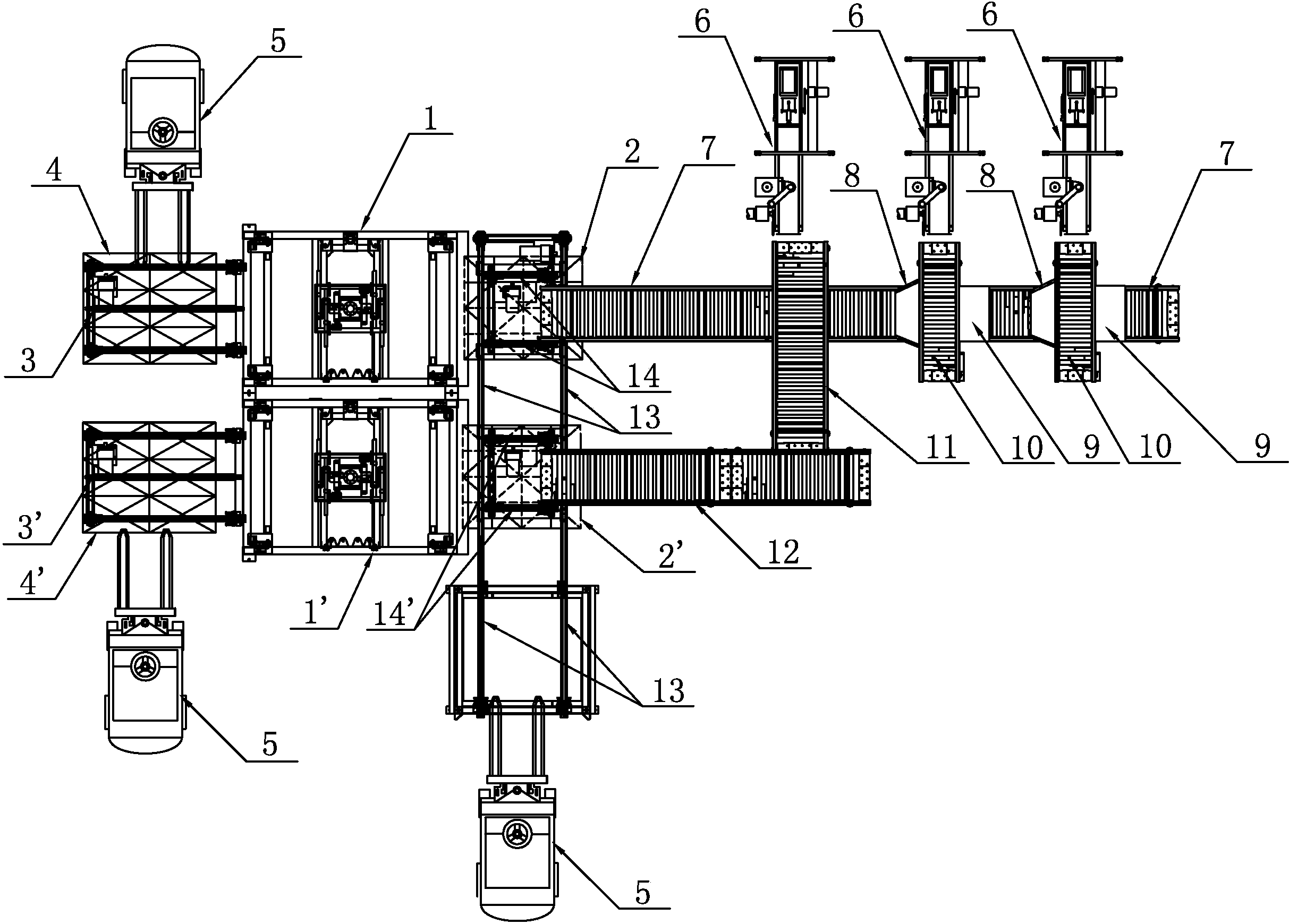 cn105731082b_自动机器人全方位码垛系统有效