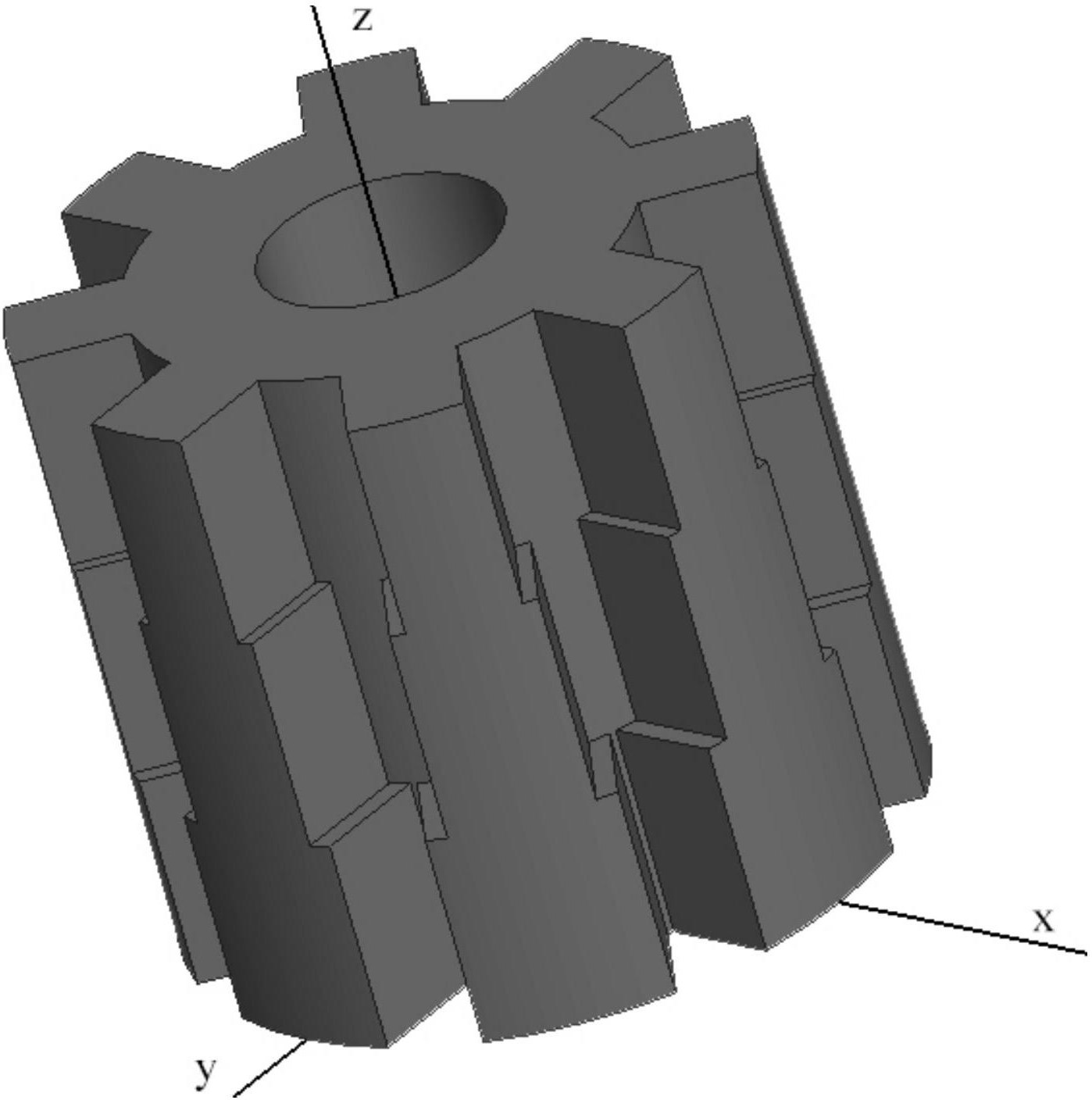 一种分段转子齿结构正弦化双凸极电机及其设计方法