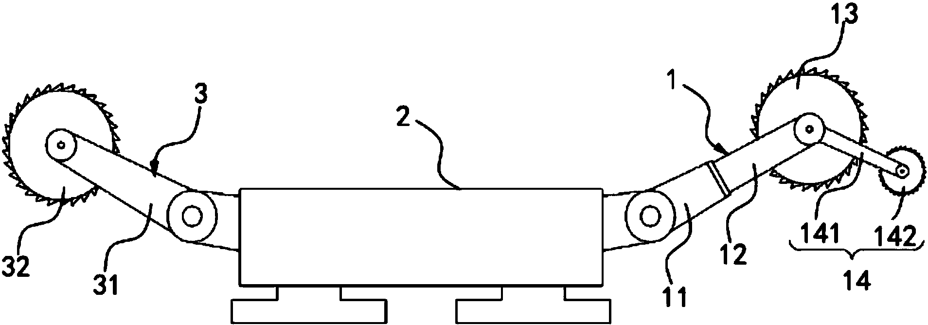 cn105927221b_伸缩摇臂,采煤机及该采煤机的采煤方法有效