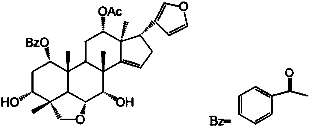 cn106243184b_一种楝苦素类四降三萜化合物和该化合物的提取分离方法