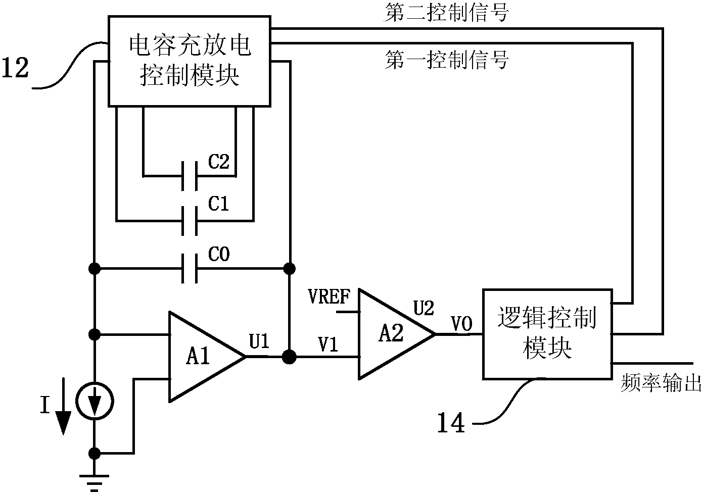 cn106289333b_电容充放电控制模块以及电流频率转换电路有效