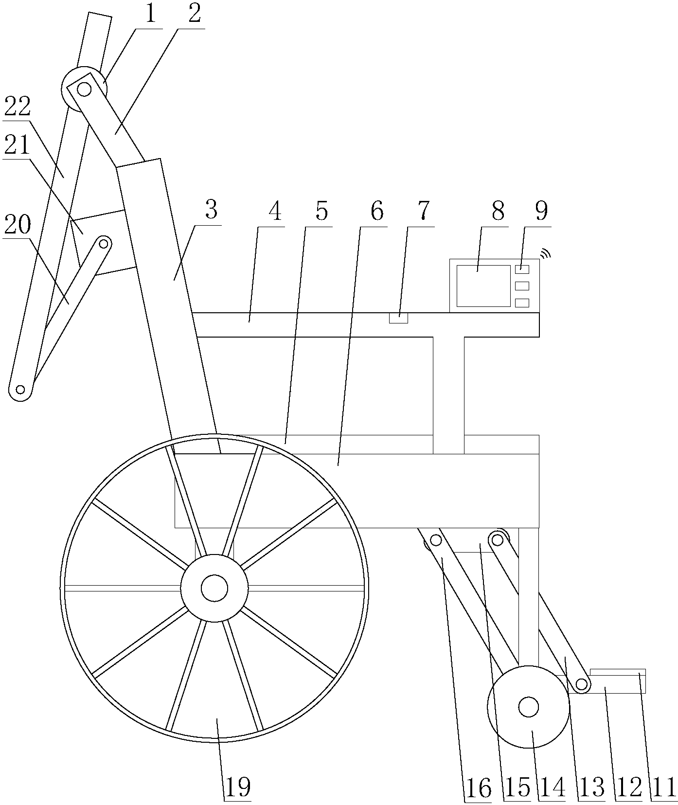 cn106691721b_一种基于物联网的智能轮椅有效