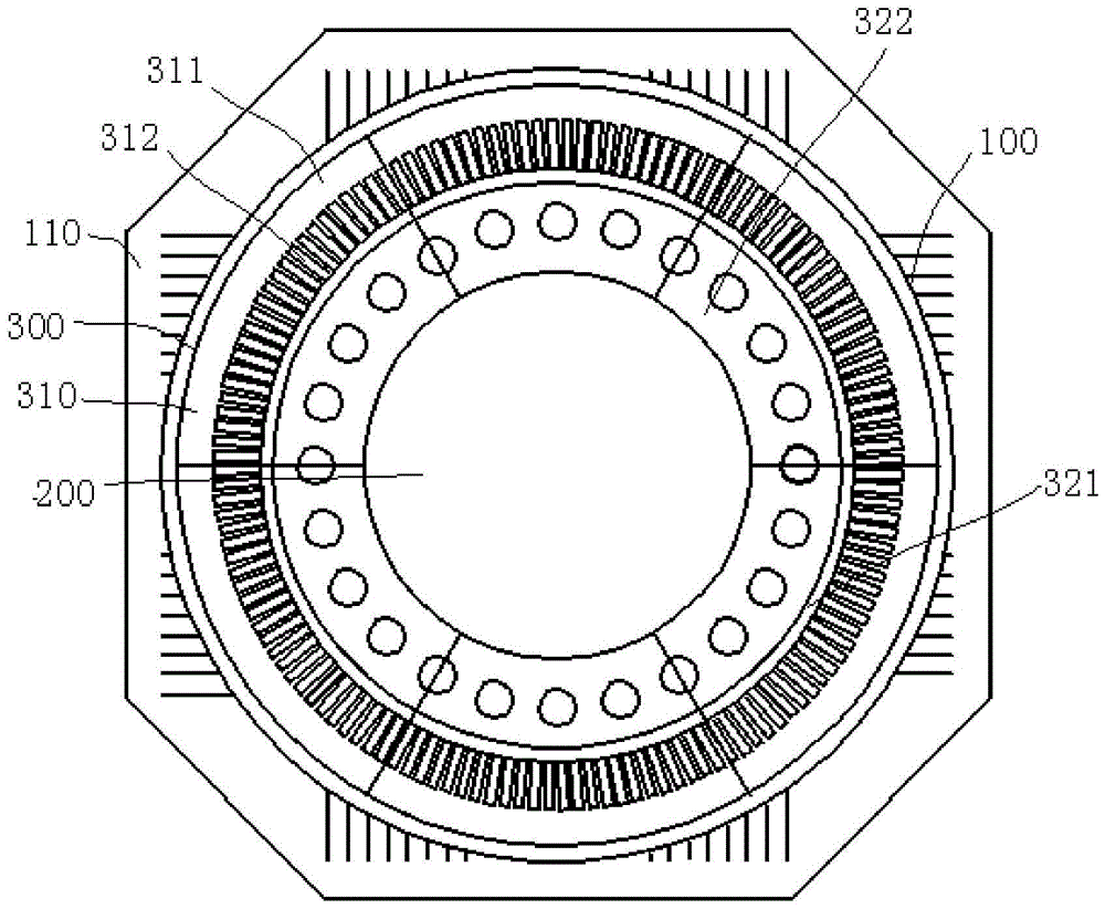 cn108964299a_一种新型的直驱n*3相永磁同步风力发电机