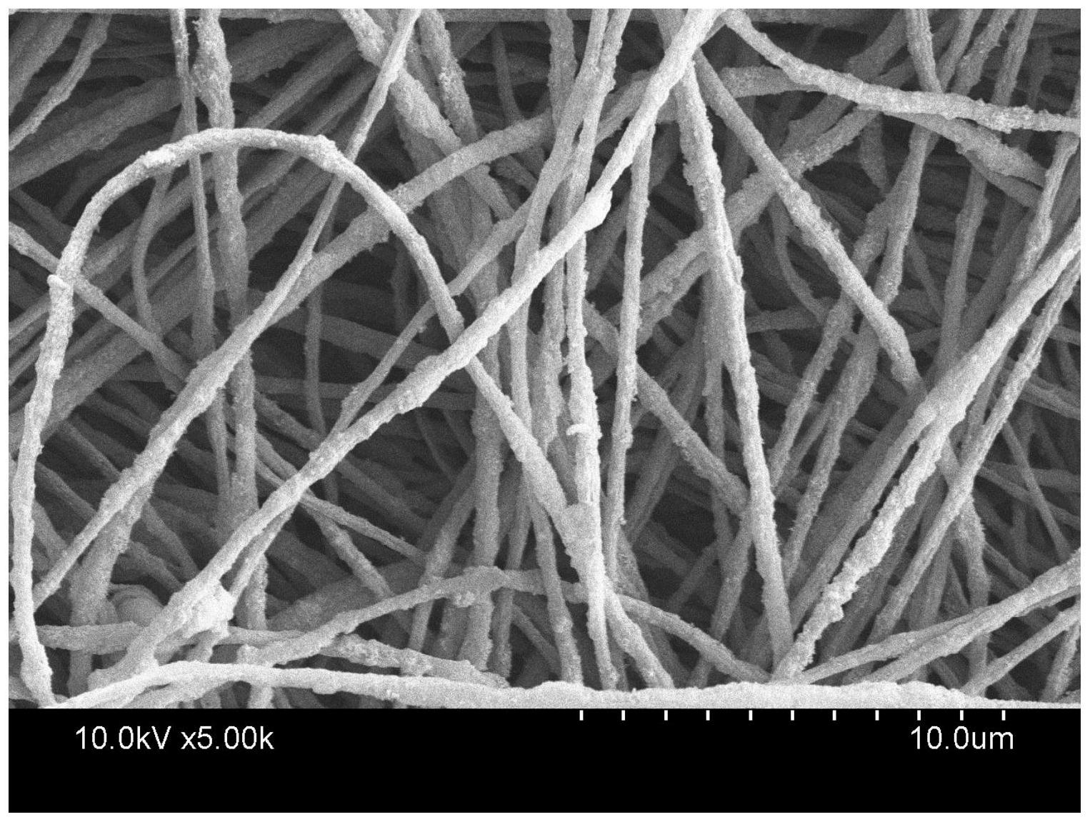 cn110983620b_一种柔性碳化硅纳米纤维/碳纳米纤维复合毡材料及其制备