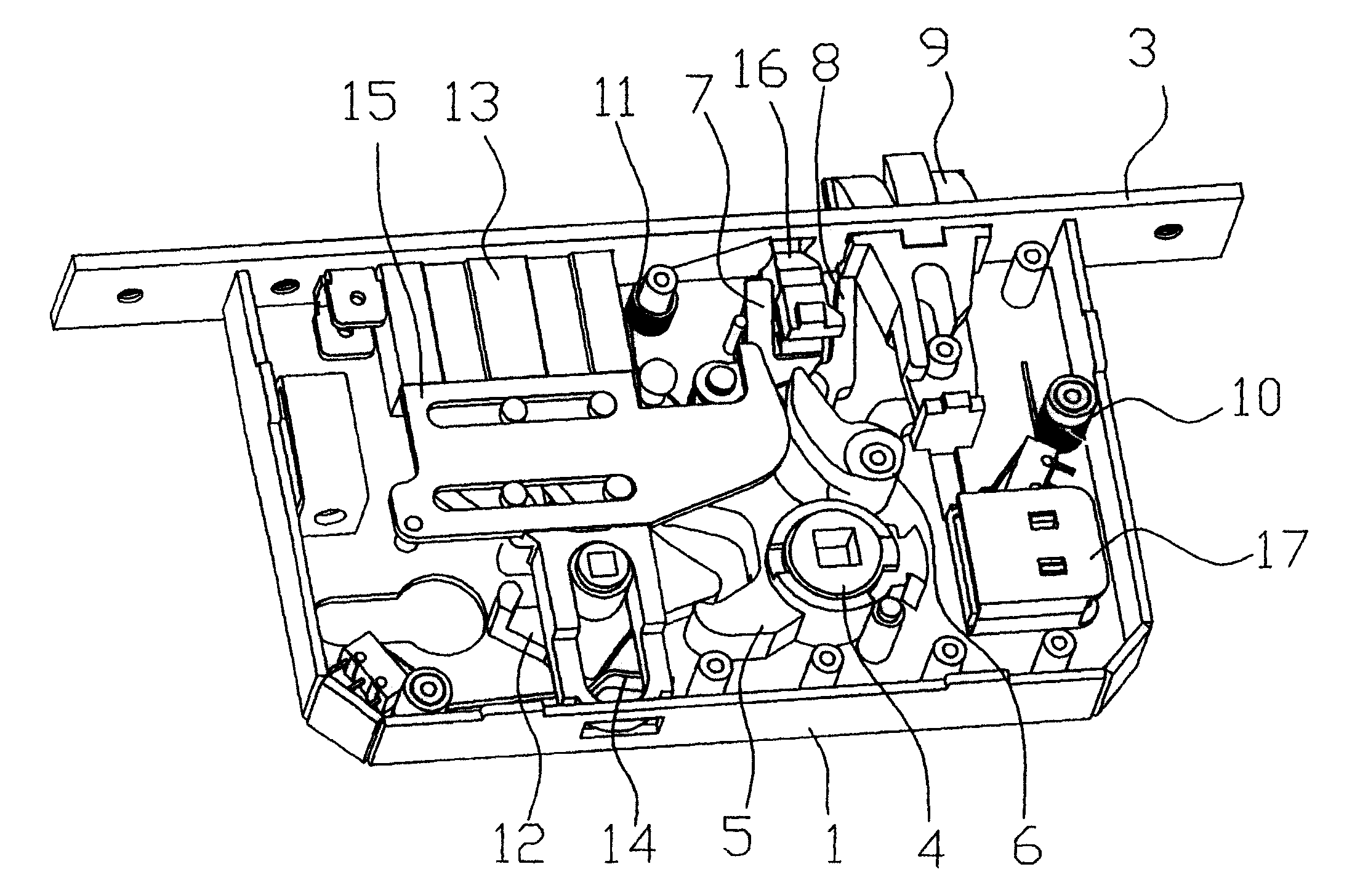 cn100447366c_具有自锁结构的电子锁锁芯失效