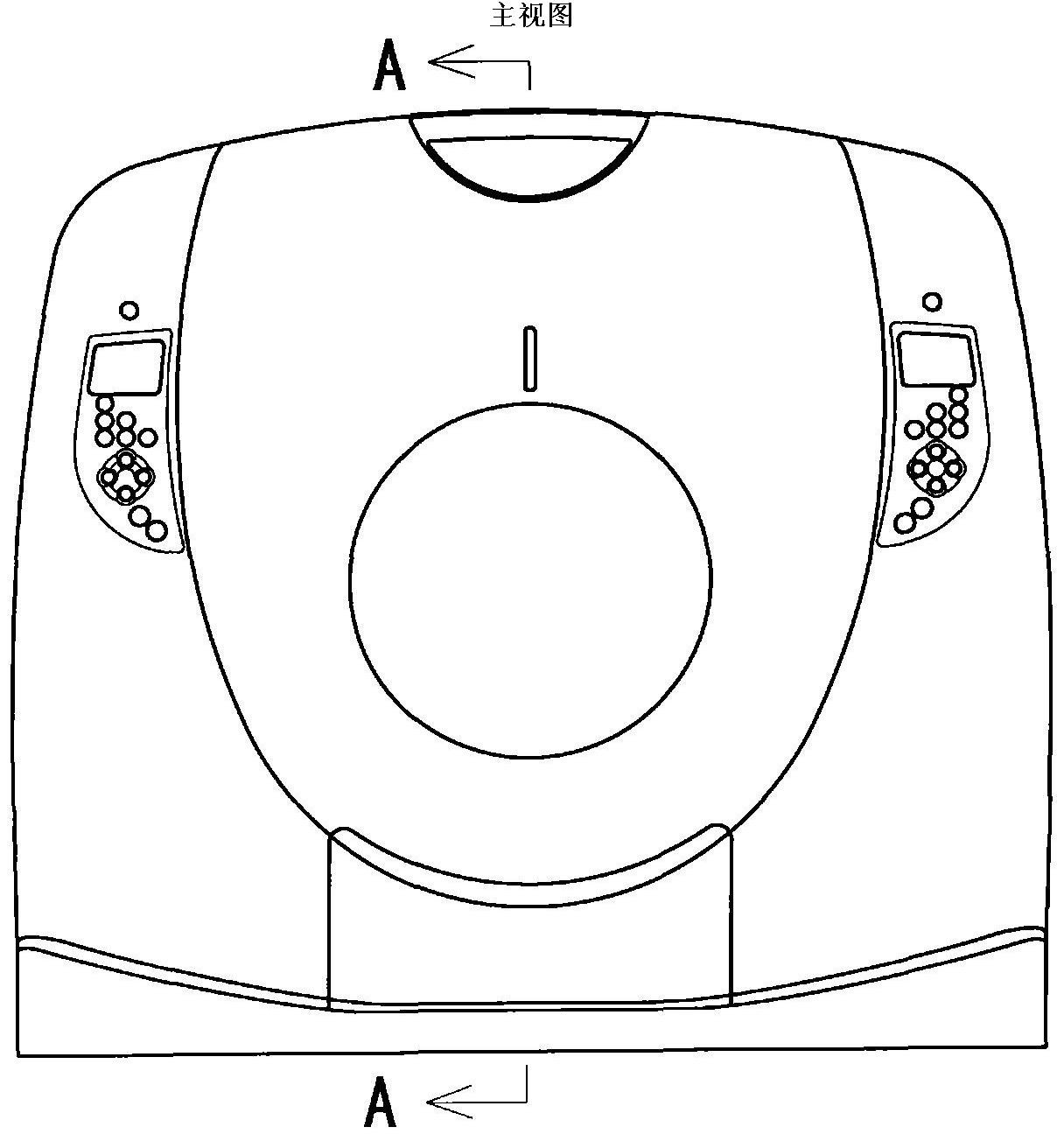 x射线横断层诊断用扫描器