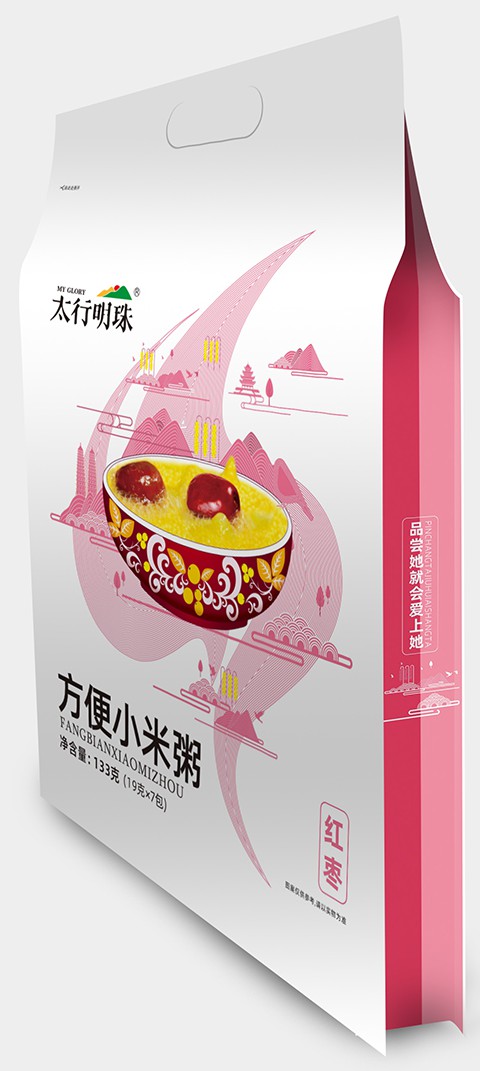 包装袋方便小米粥