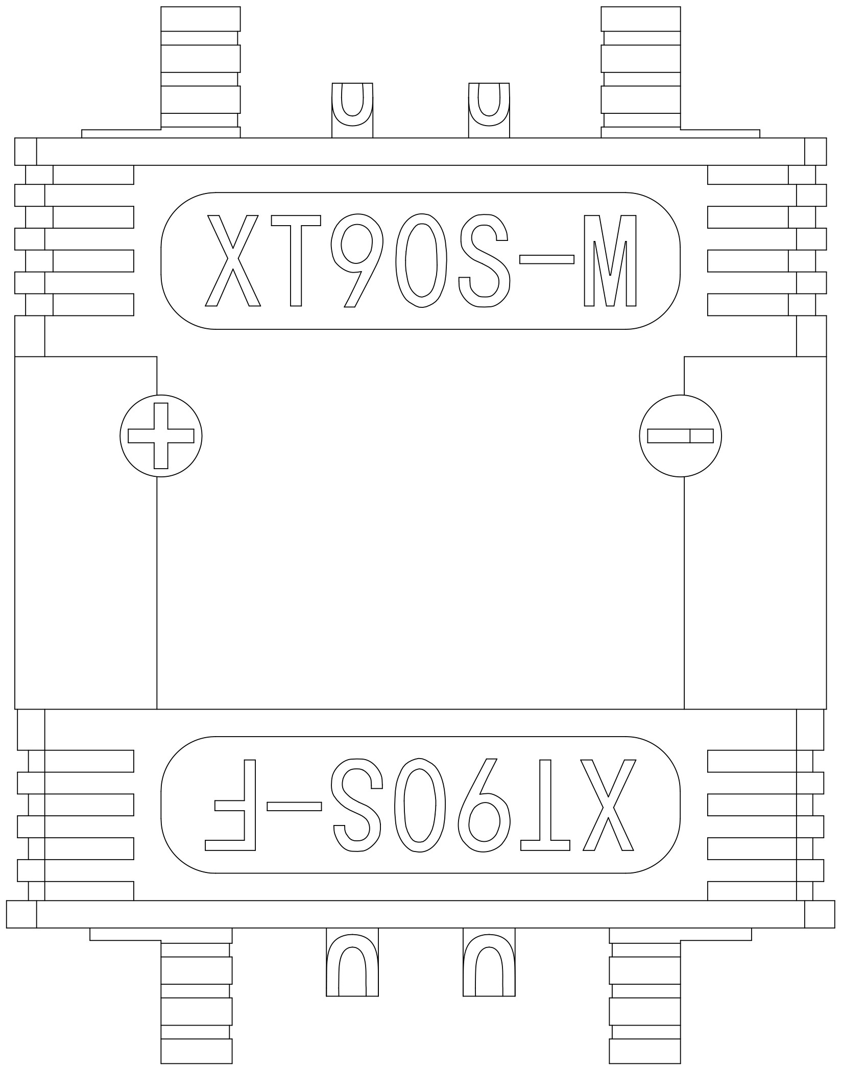 çµæºè¿æ¥å¨ï¼XT90Sï¼