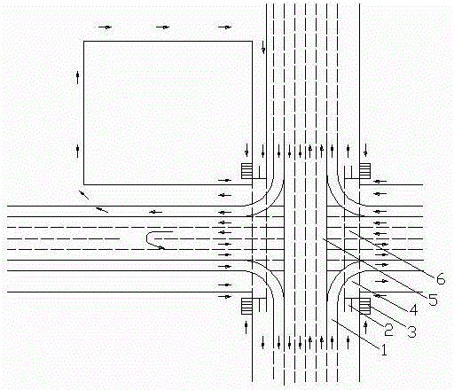 一种无左转立交桥