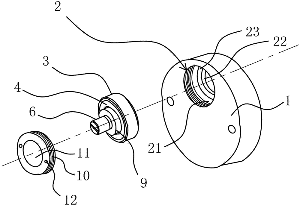 一种裁剪机电机传动机构偏心轮中的轴承组件