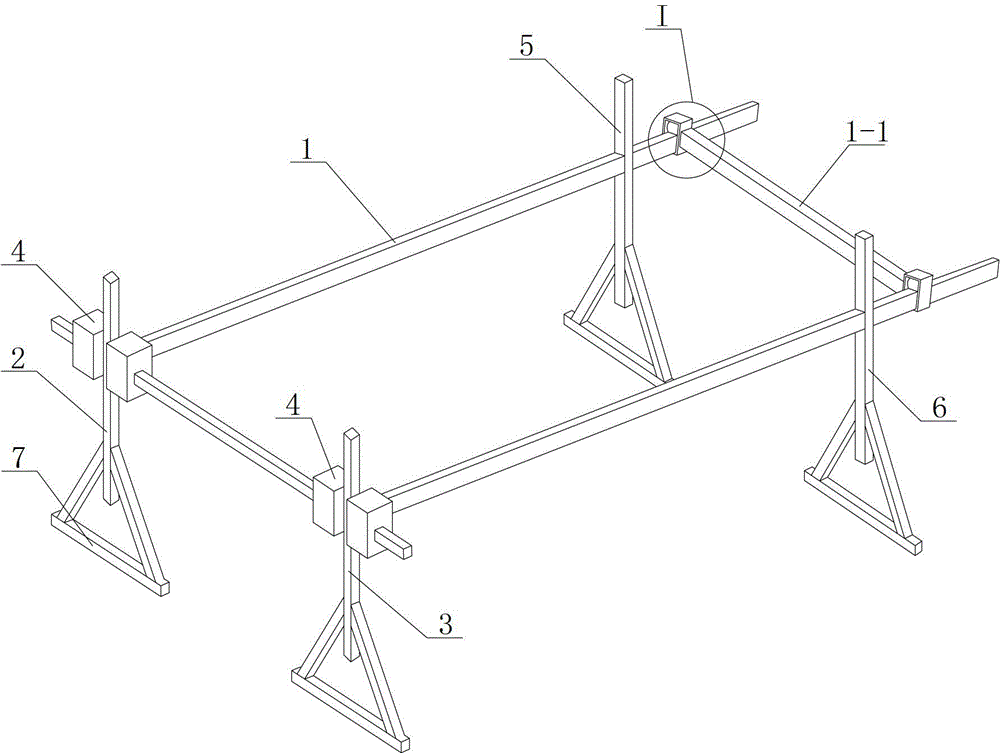 高空作业吊篮用悬挂机构