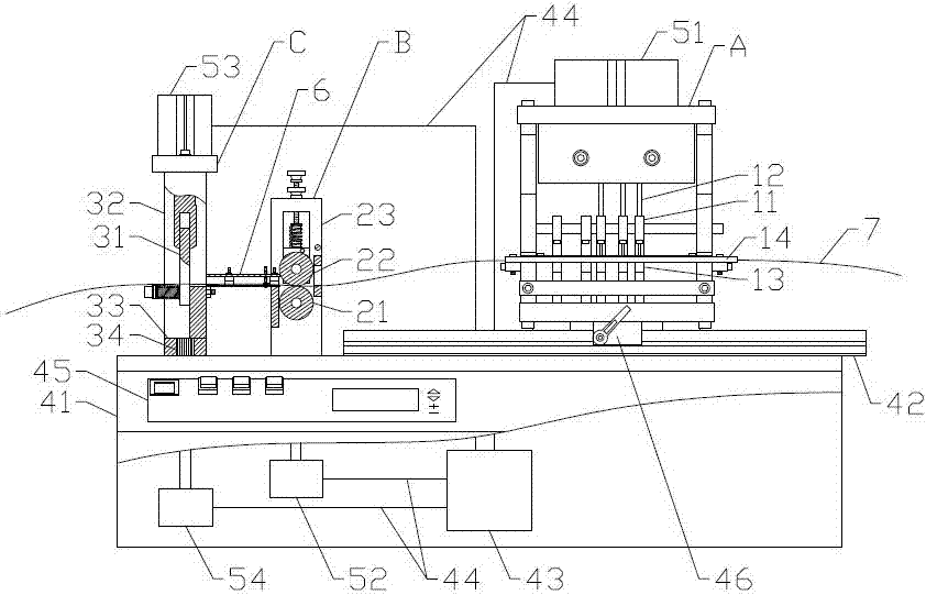 cn203305292u_切带冲孔机失效