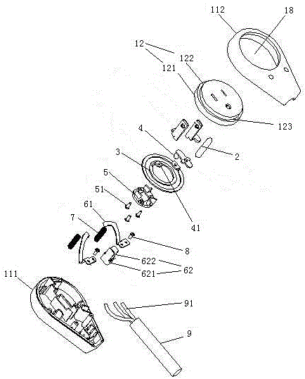 旋转插头