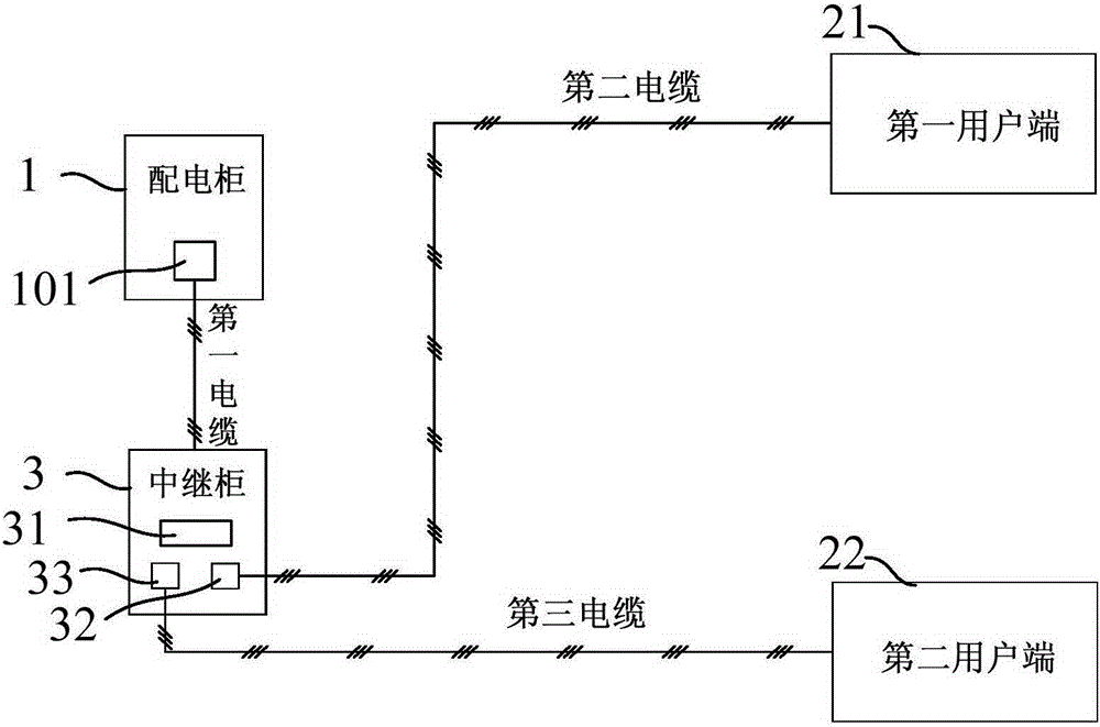 一种单开关下的双路供电系统