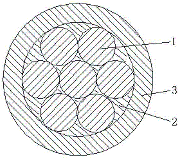 一种金属导体聚氯乙烯绝缘阻水电缆