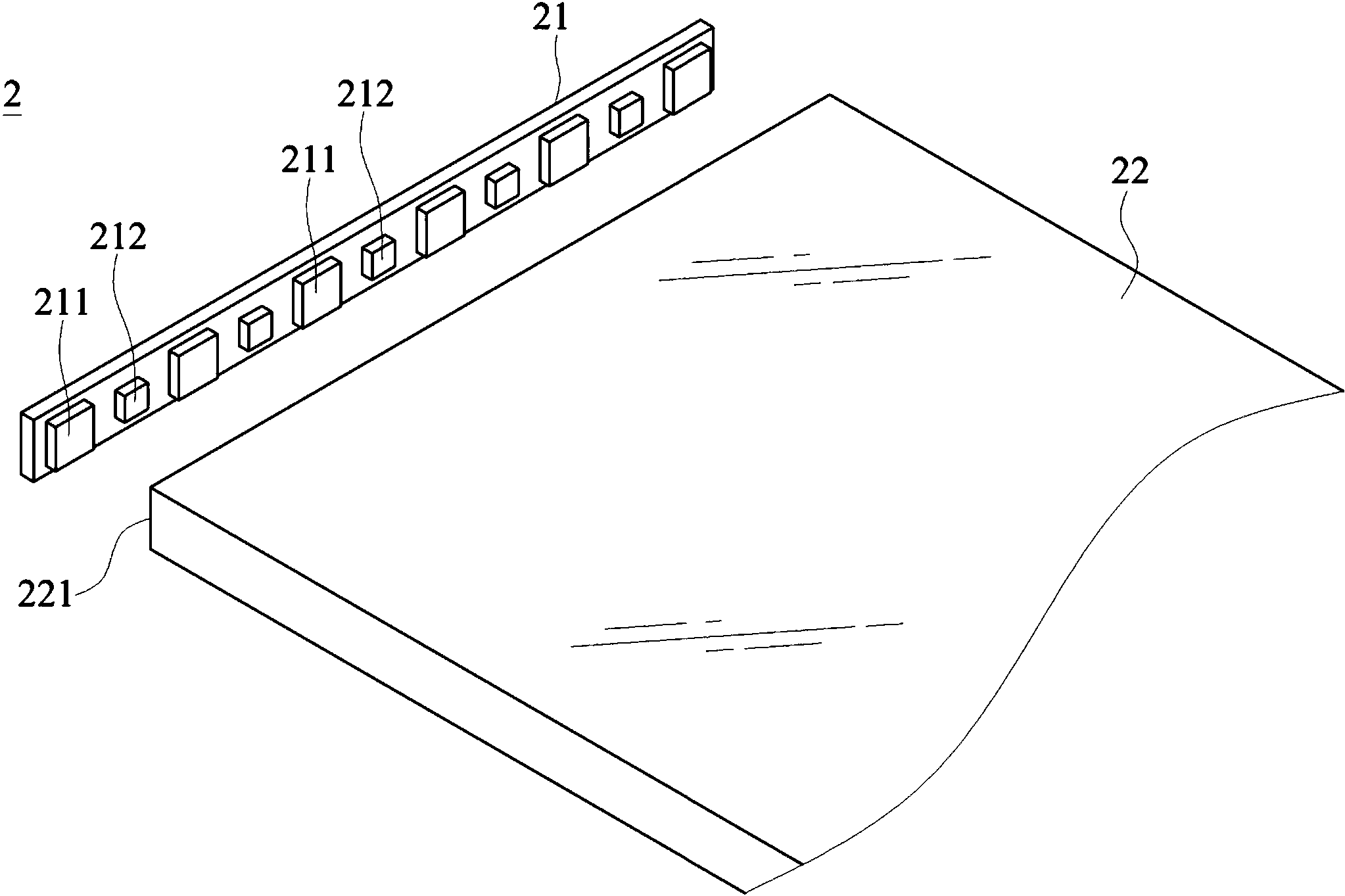 cn205592723u_减少热点现象的侧入式灯条及含其的背光模组有效