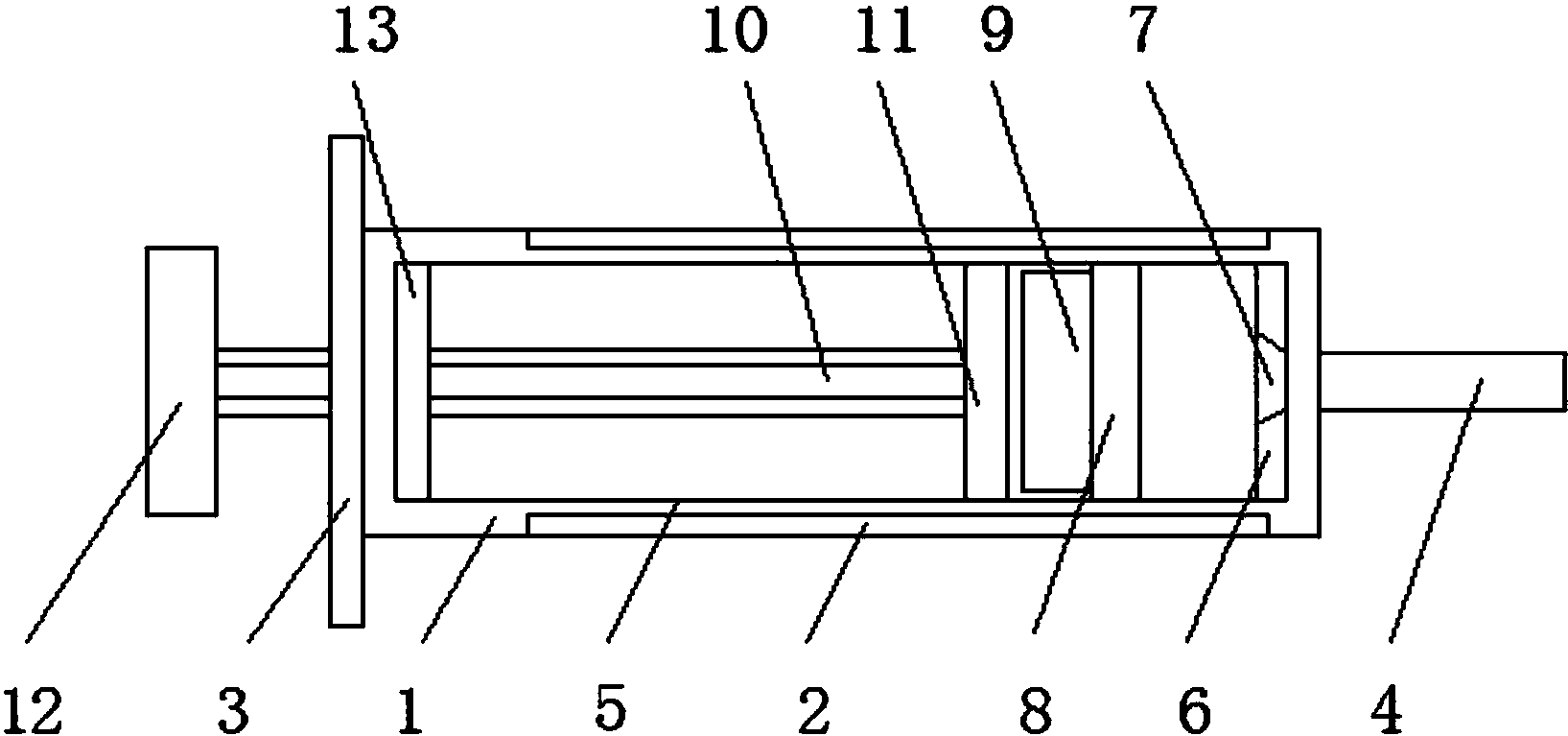 cn206321457u_一种医学实验用密封效果好的取样器失效