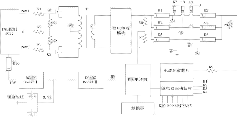 cn206339597u_一种新型自动换相测量数字兆欧表有效