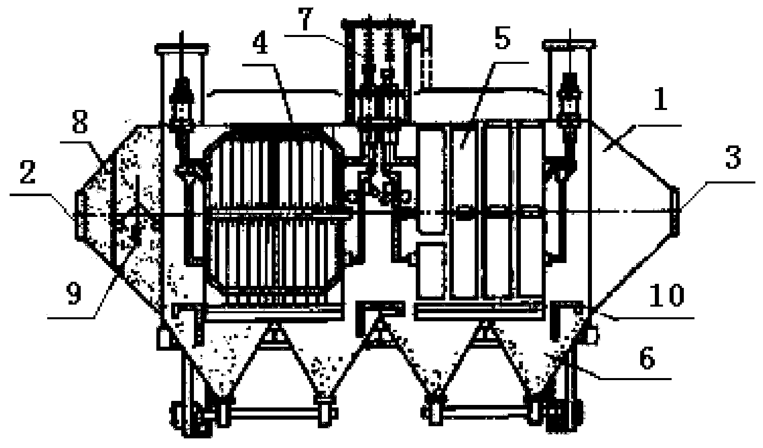 cn206372959u_卧式静电除尘器失效