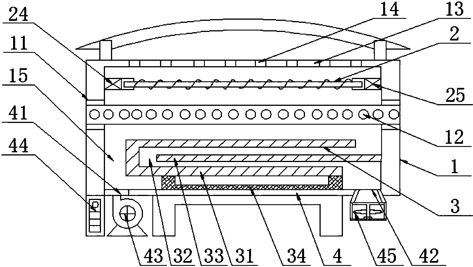 cn206460259u_一种显影机高效烘干装置失效