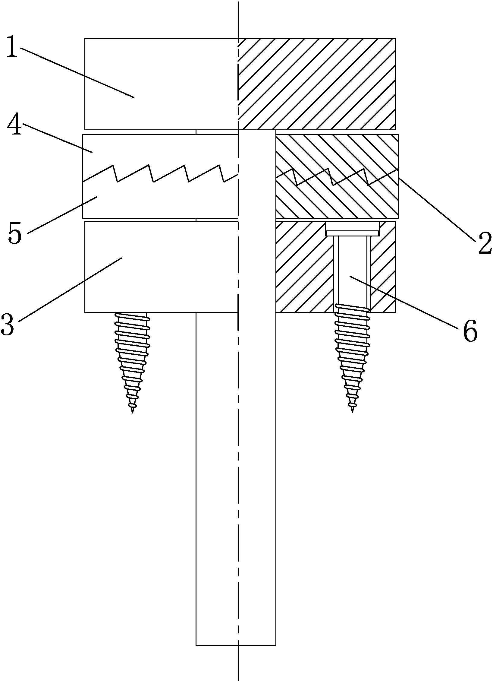 cn206592409u_一种防松螺丝组件失效