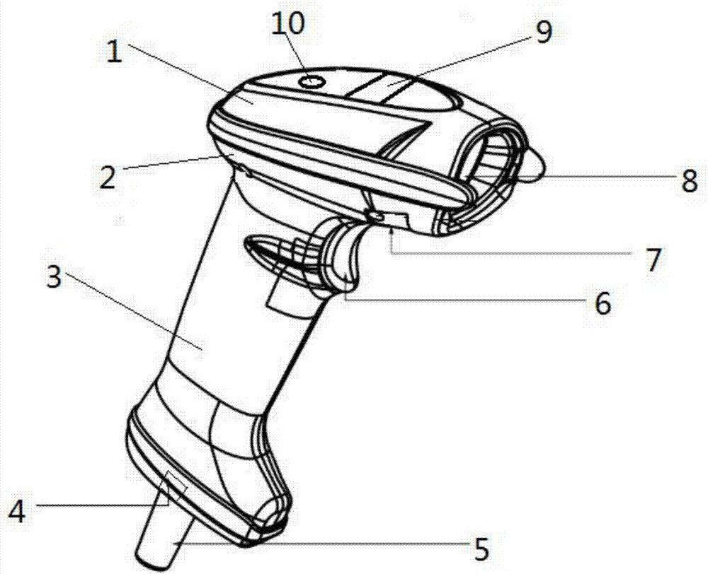 一种可计数的扫描枪