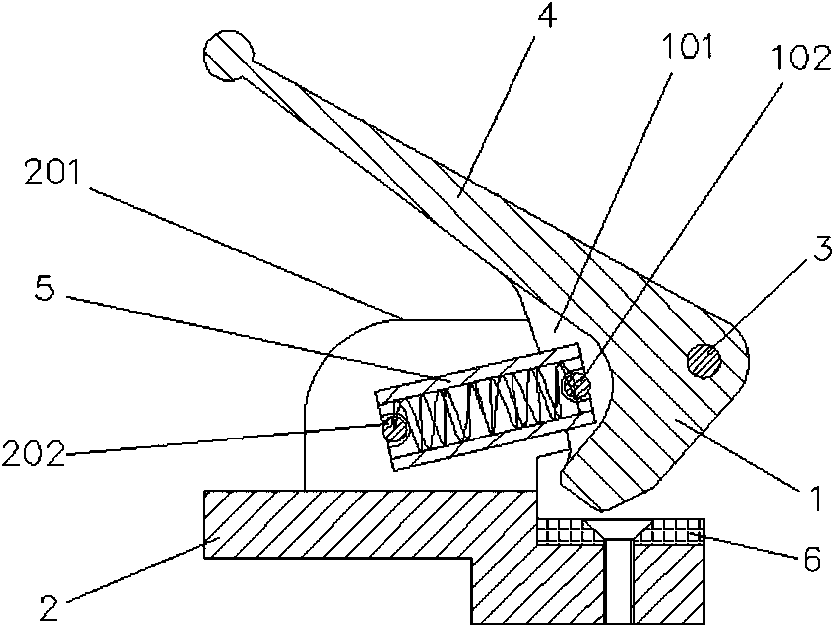 cn206893739u_一种锂离子电池隔膜横向拉伸用的夹持装置有效