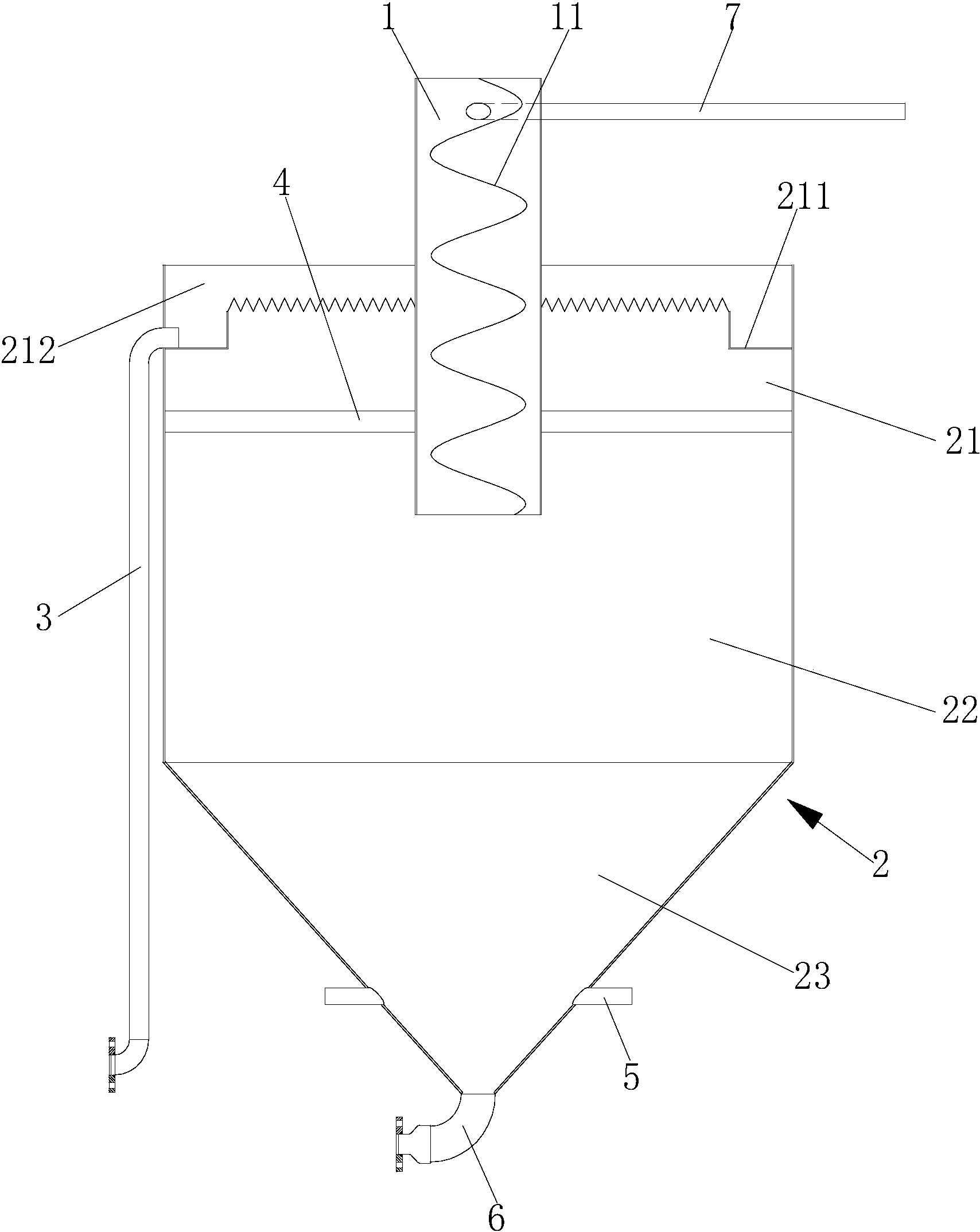 cn206955726u_一种泥水分离器有效