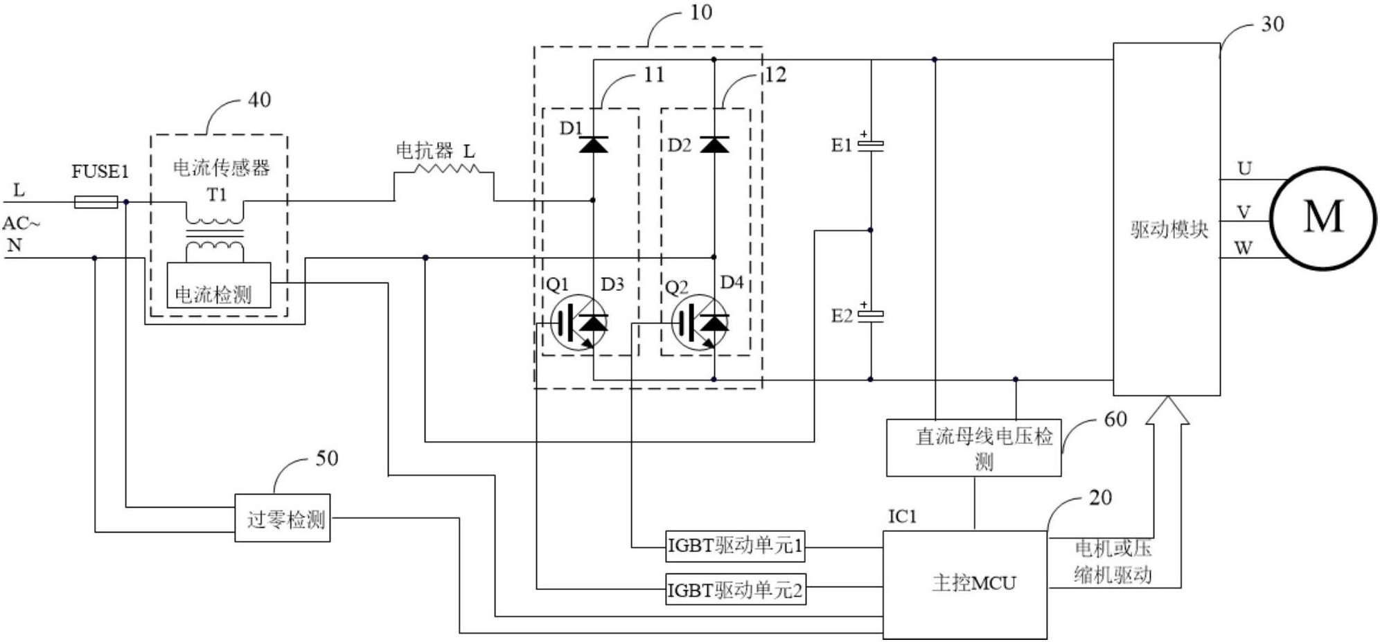 cn207010547u_pfc电路及变频空调器有效