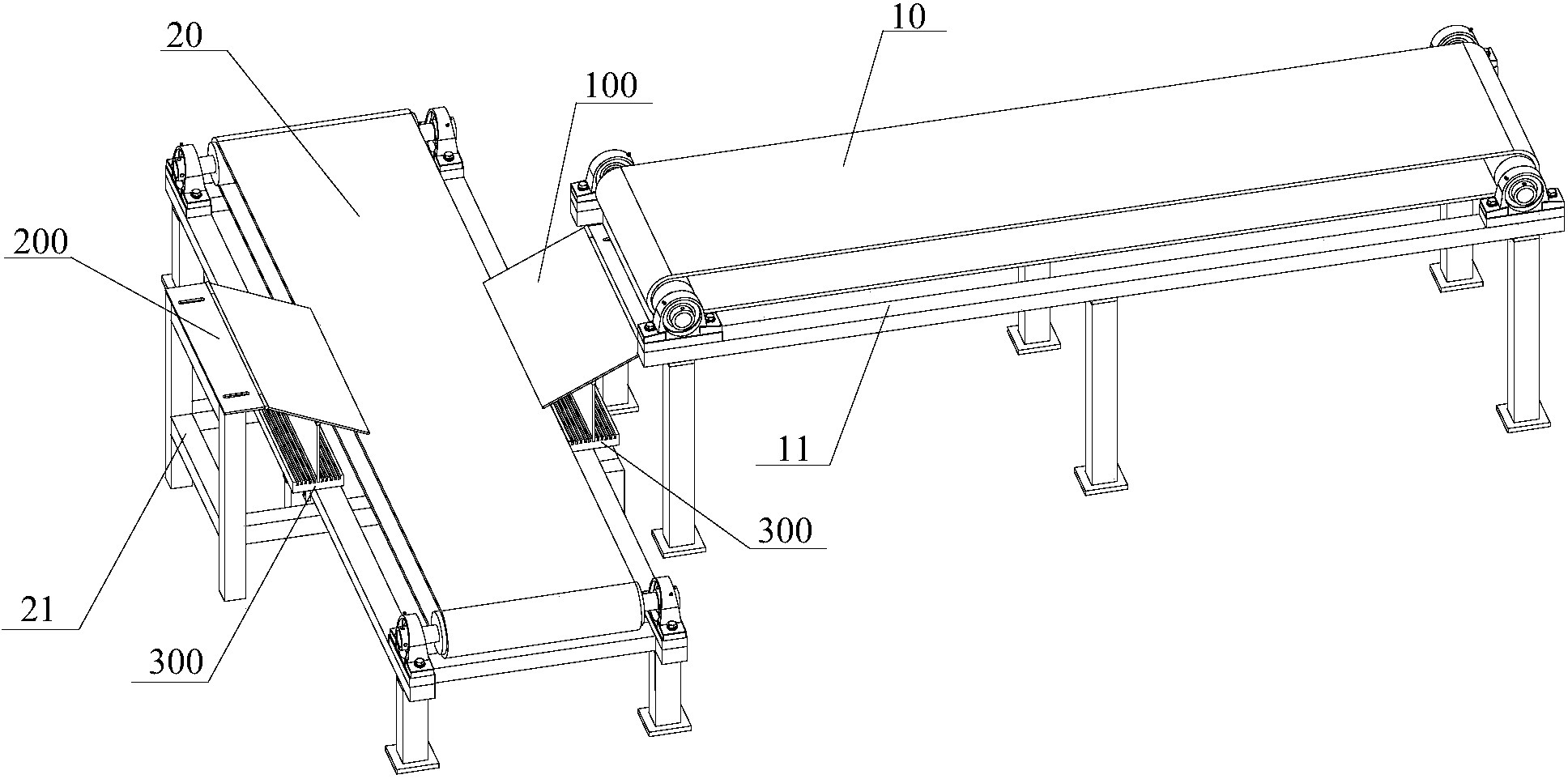 cn207129639u_投料下料口导料调节装置有效