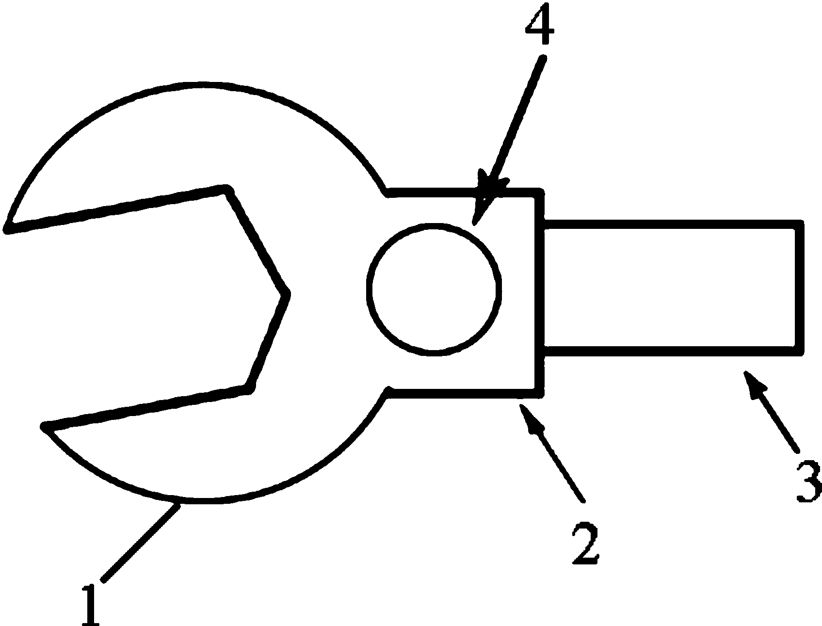 cn207155638u_一种具有磁吸结构可更换钳头的扳手有效