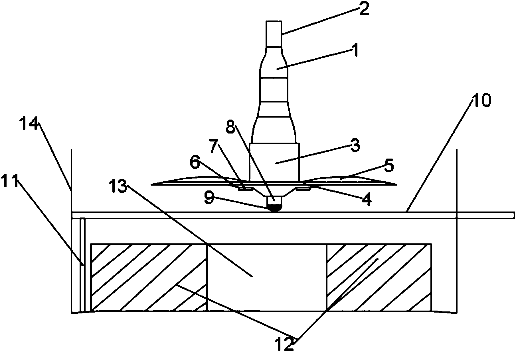 cn207156809u_一种新型磁悬浮工艺品的磁悬浮装置失效