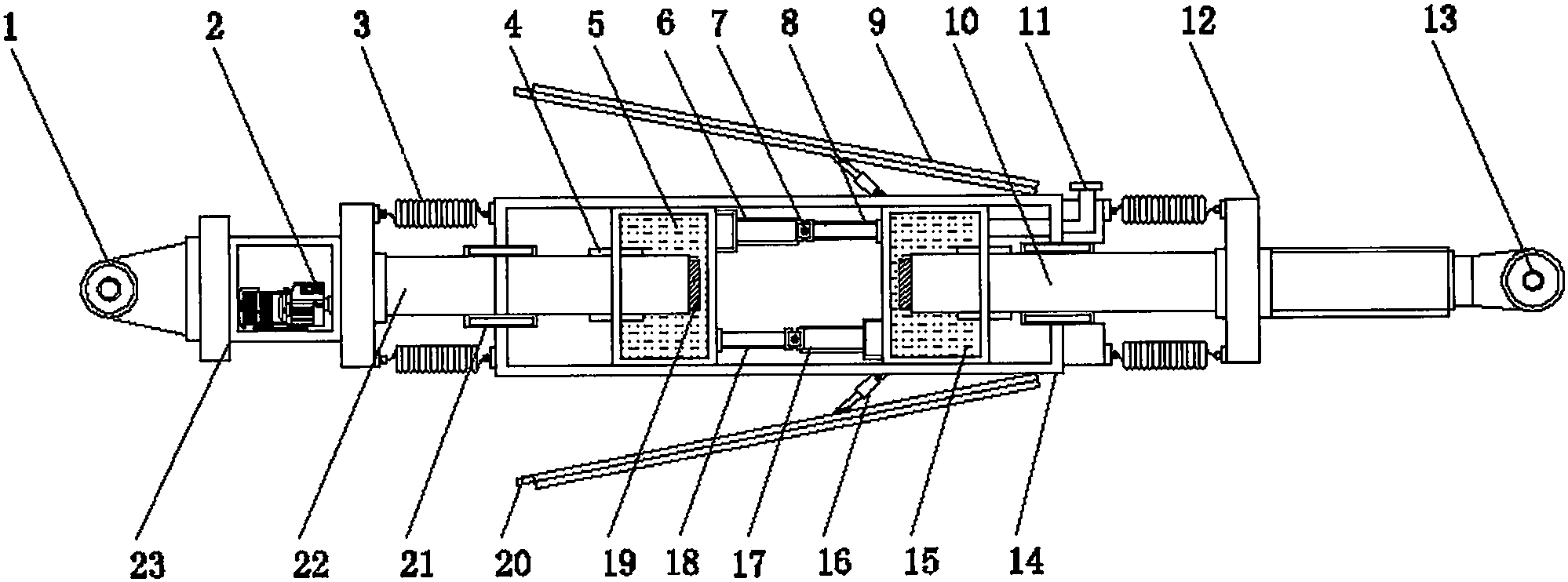 cn207194210u_一种密封型建筑用阻尼器失效