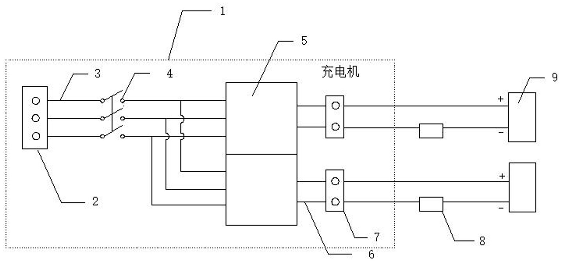 cn207225118u_电动车电池充电机有效