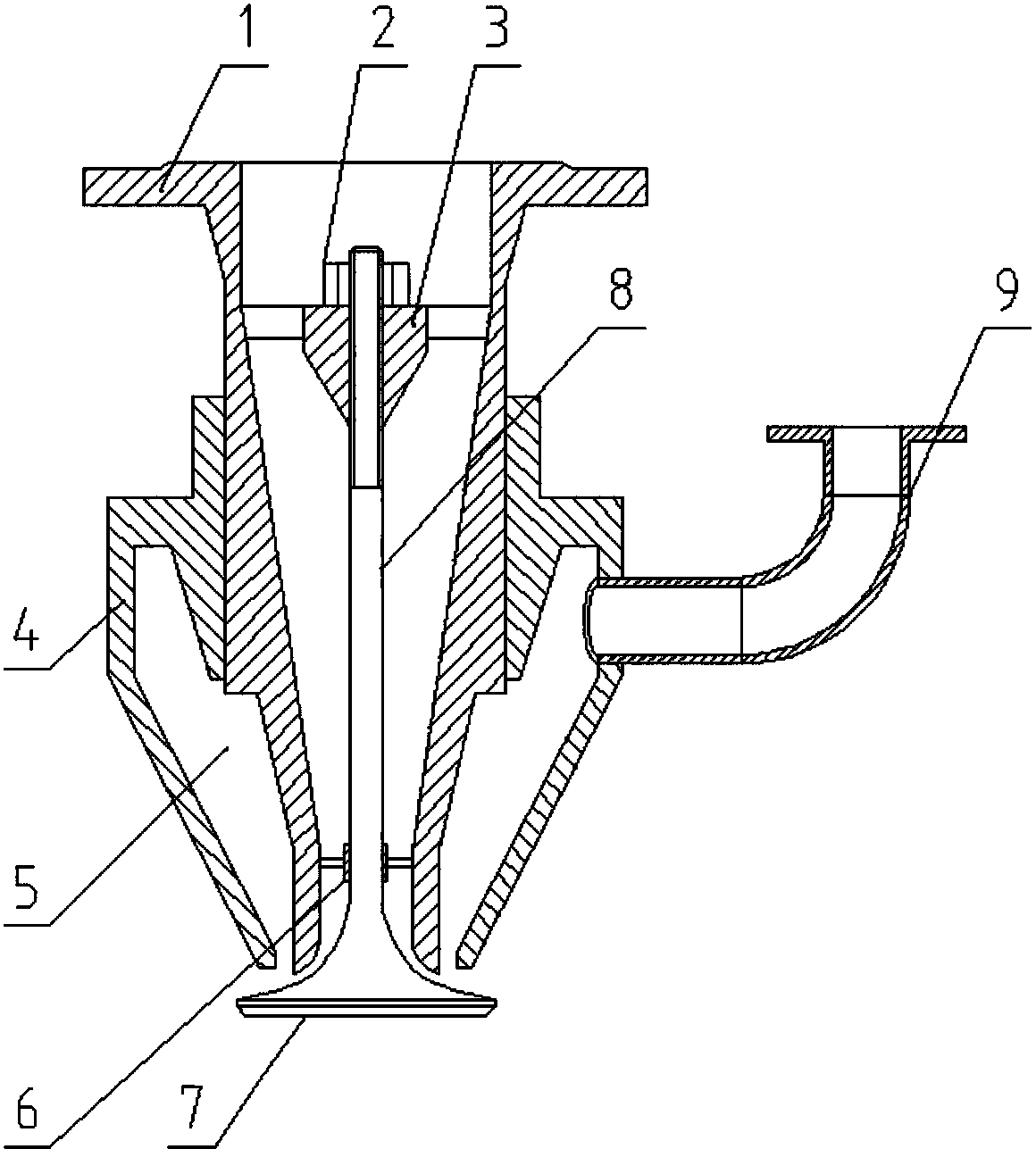 cn207254588u_一种管道喷漆用雾化喷嘴失效