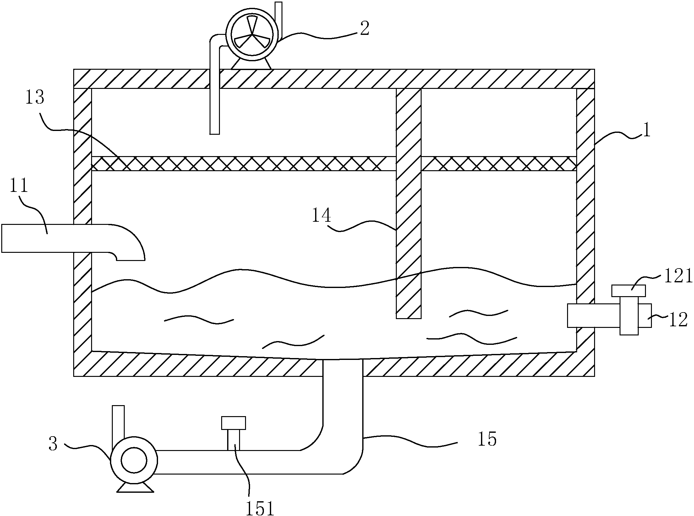 cn207267832u_污水处理系统及其污水收集装置有效