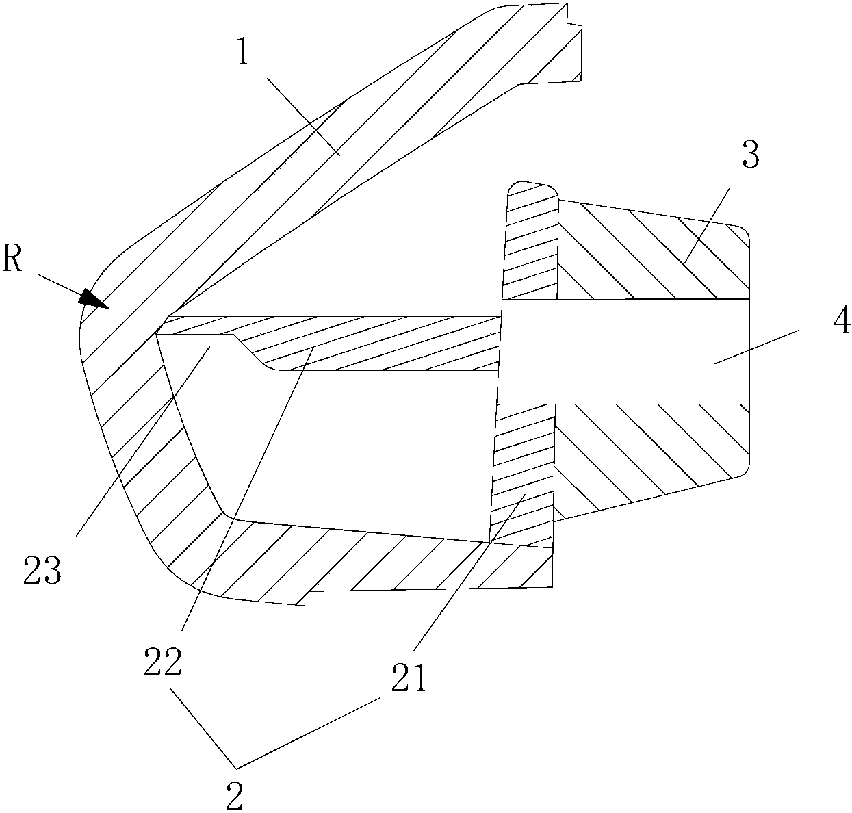 cn207274579u_格栅亮条安装结构及格栅亮条和车辆有效