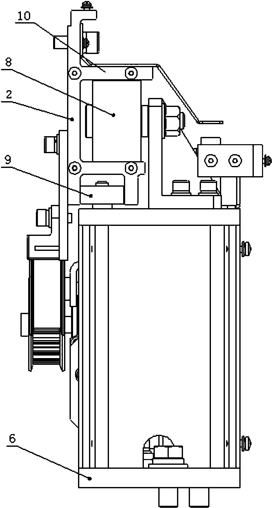 cn207315088u_地铁屏蔽门支撑装置有效