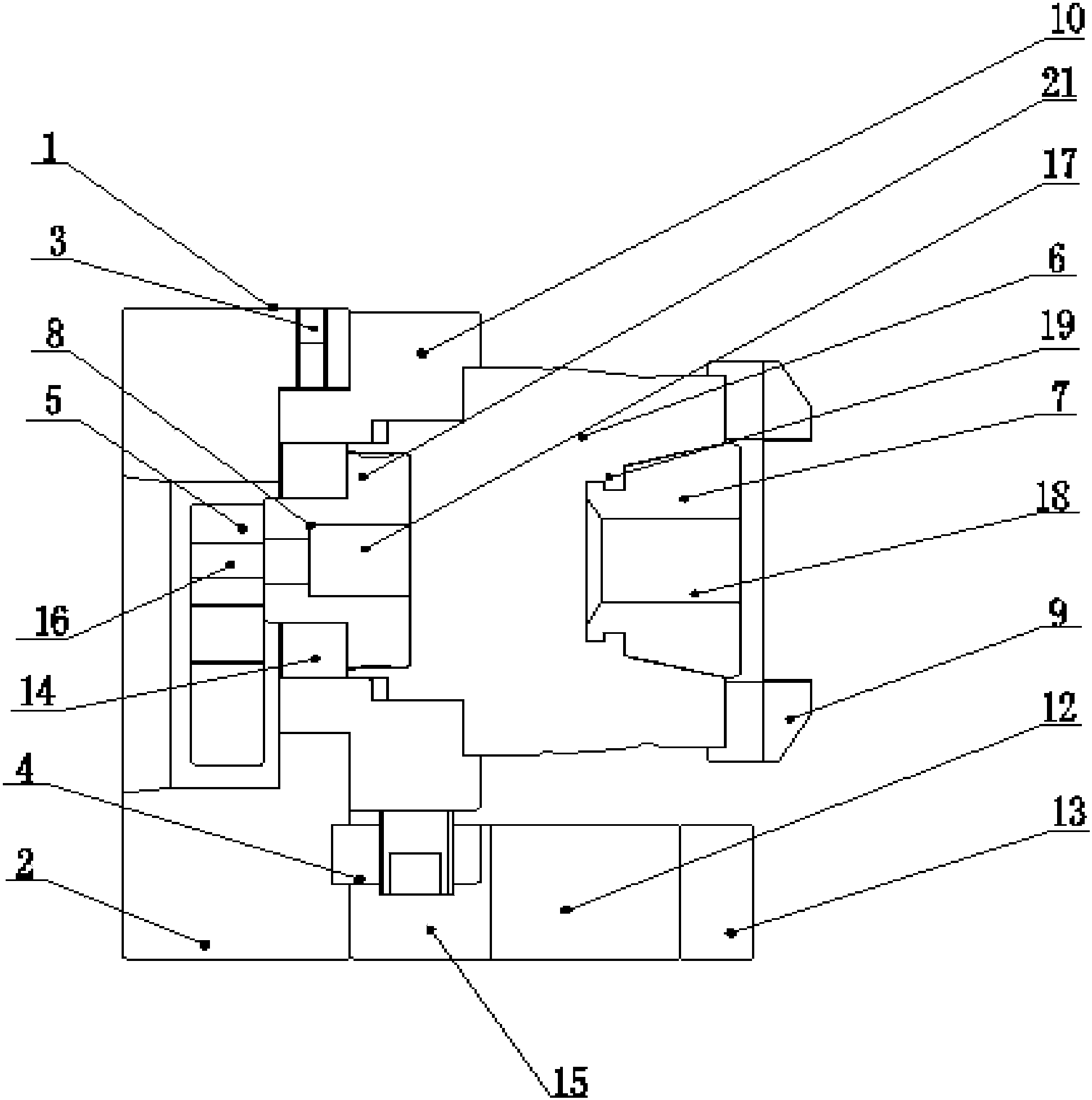 cn207358668u_一种加工偏心孔的数控车床夹具有效