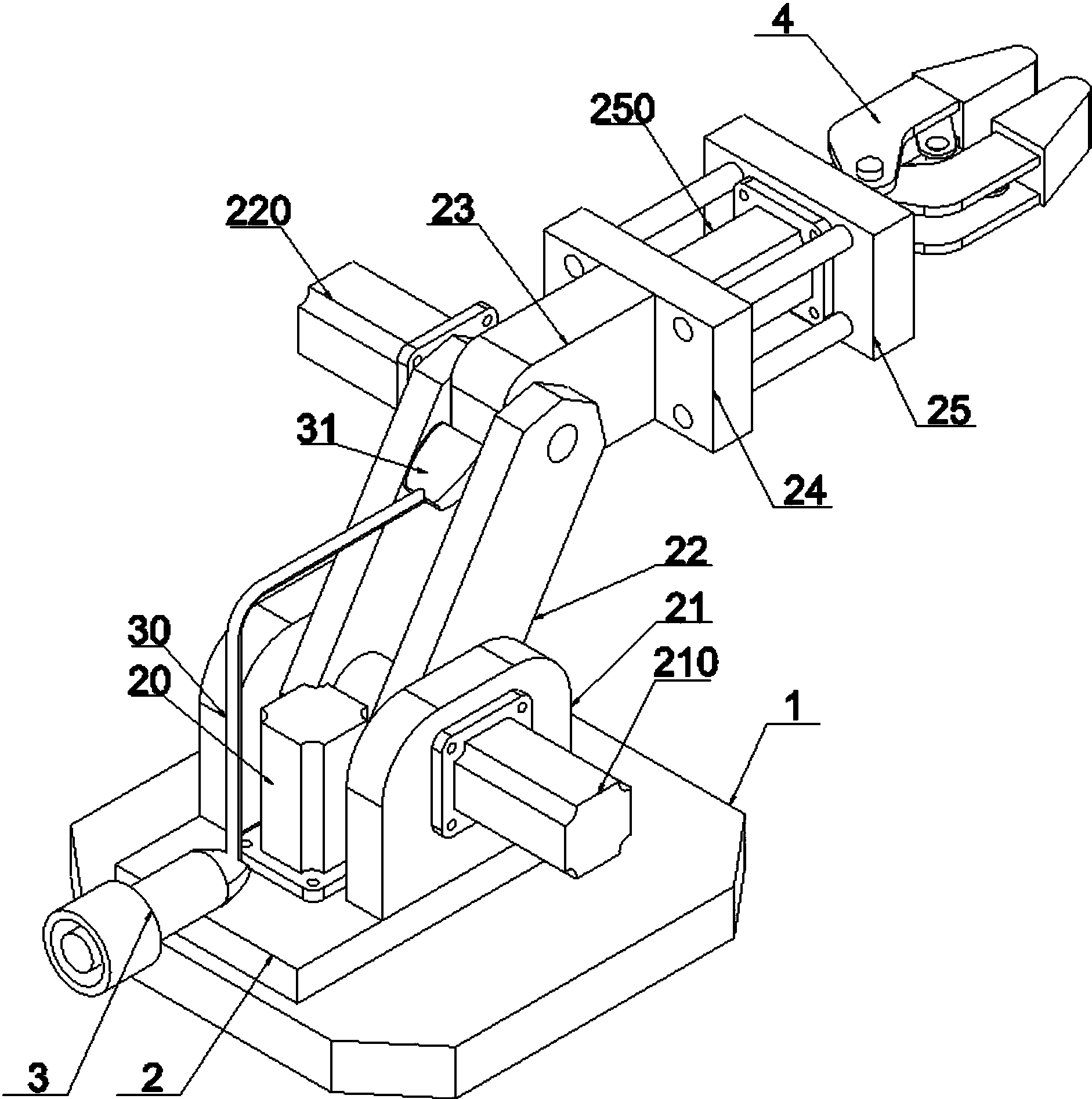 cn207387648u_一种四自由度关节工业机器人设备有效