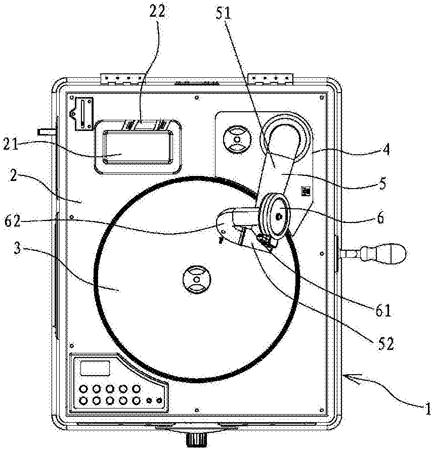 一种蜗牛结构的唱片机