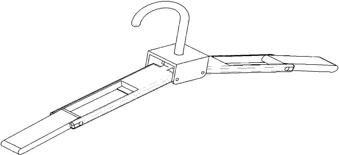 cn207461893u_一种便携式可折叠衣架有效