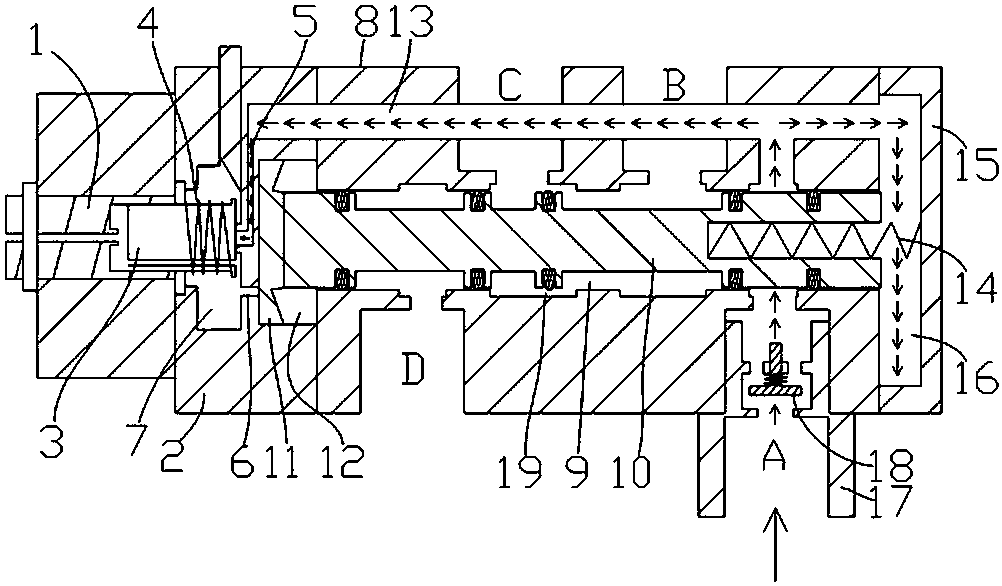 cn207470847u_一种用于单作用气动液动执行器的电磁换向阀有效