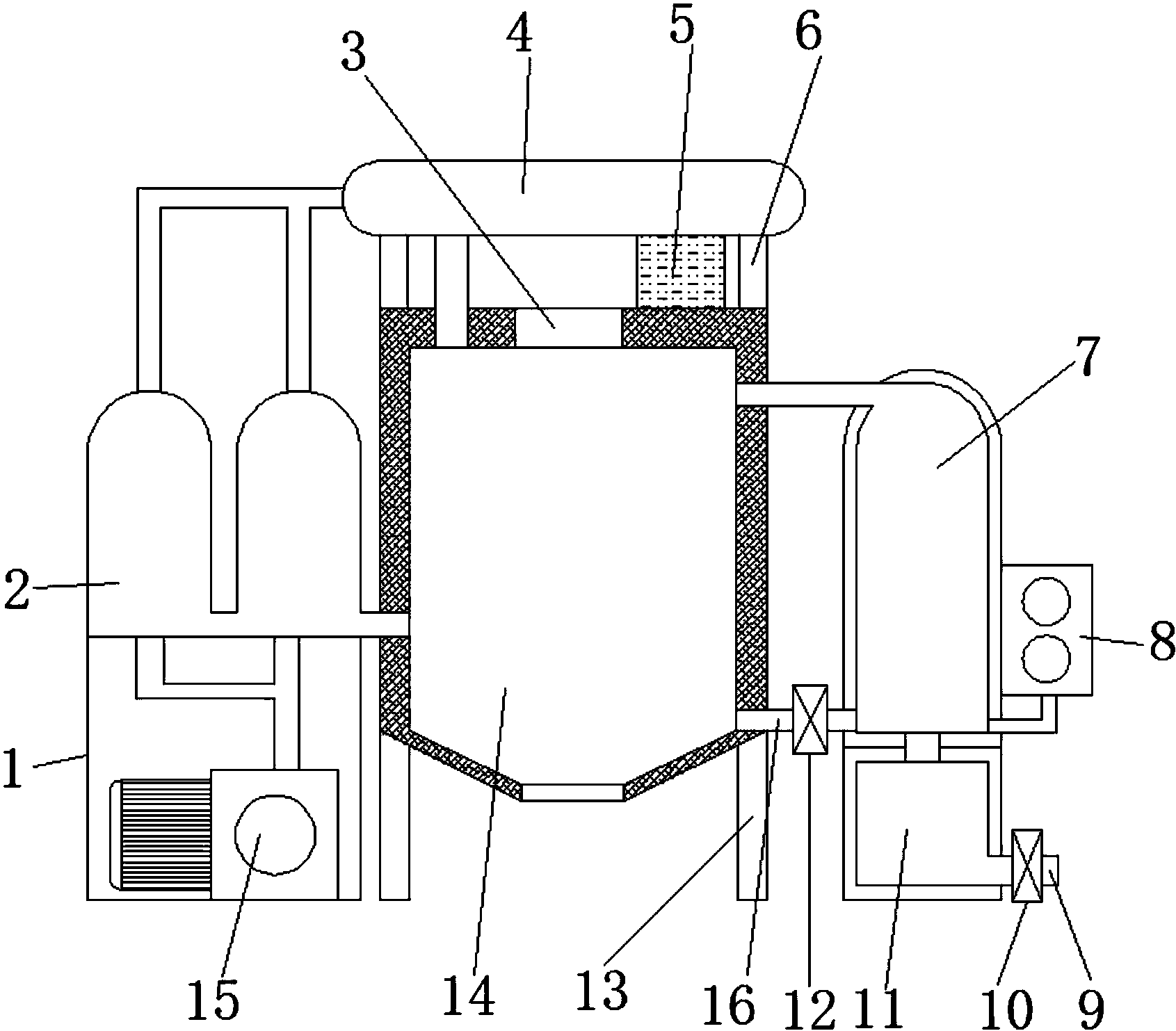 cn207478030u_中药热回流提取浓缩设备有效