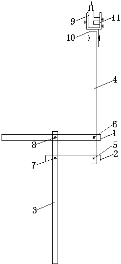 cn207479664u_一种吊顶打孔支架有效