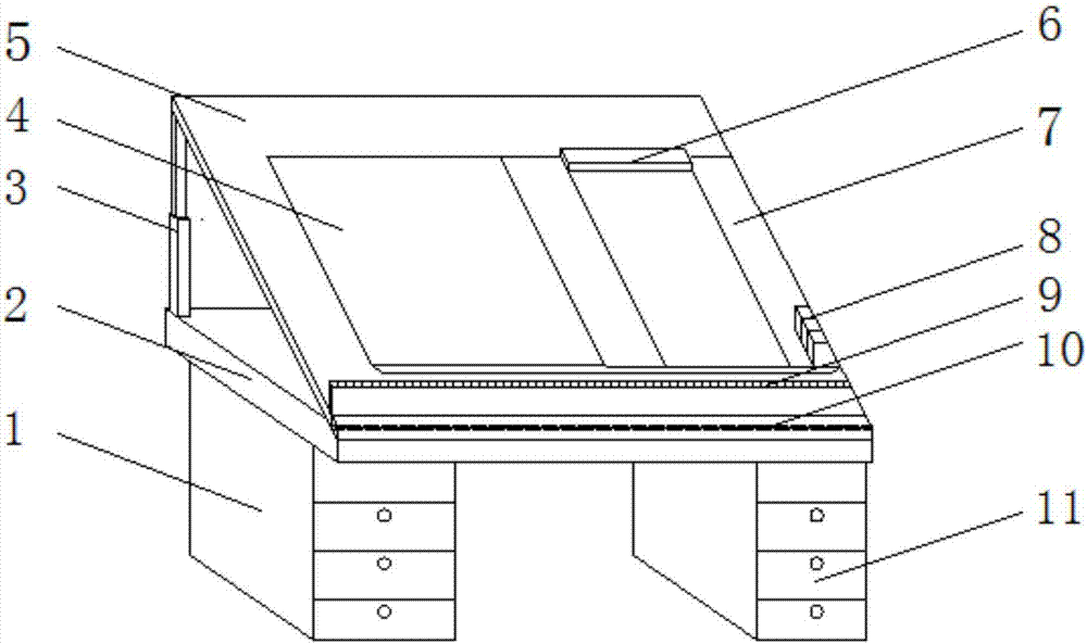 一种室内设计手绘专用制图工作台