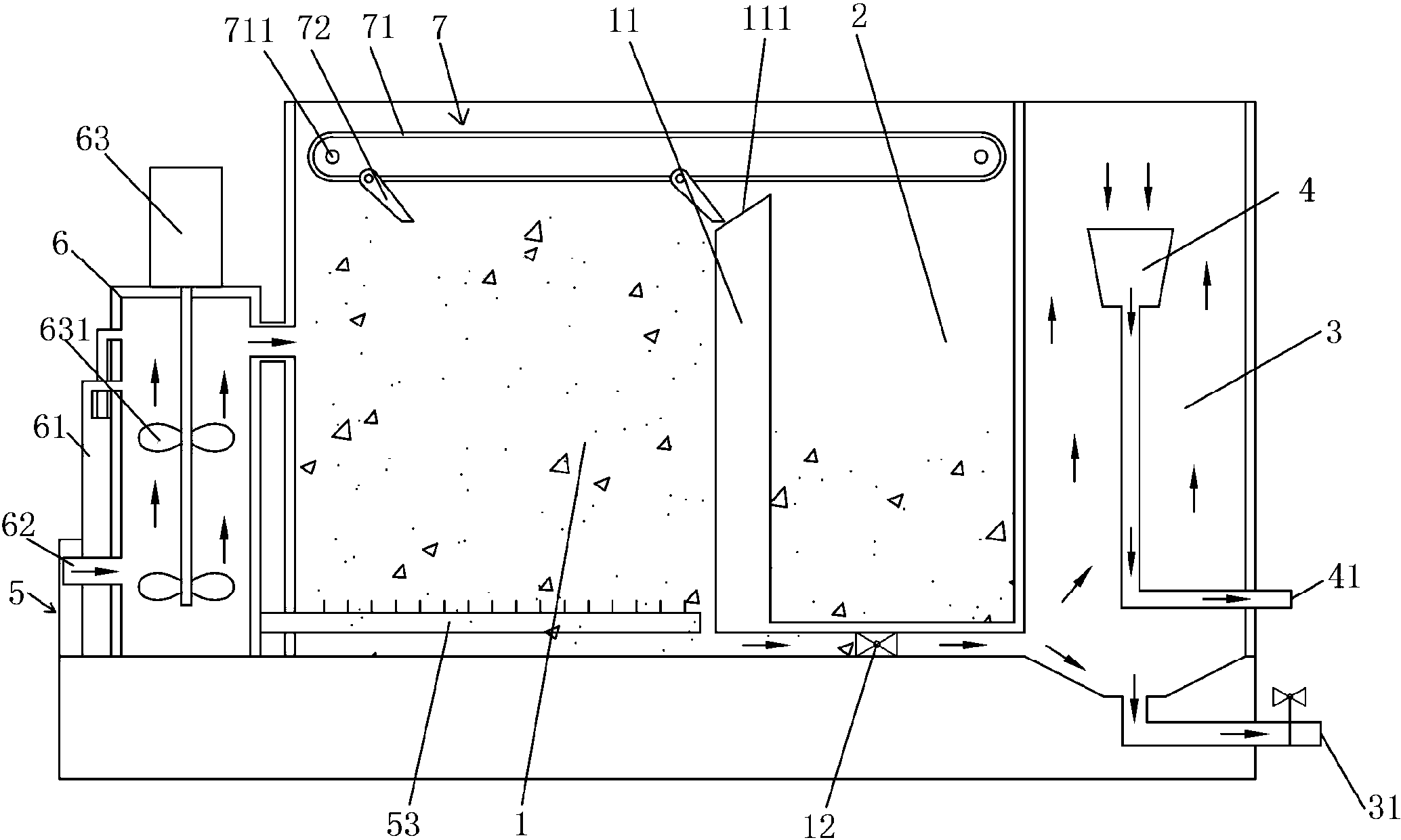 cn207551946u_气浮沉淀一体机有效