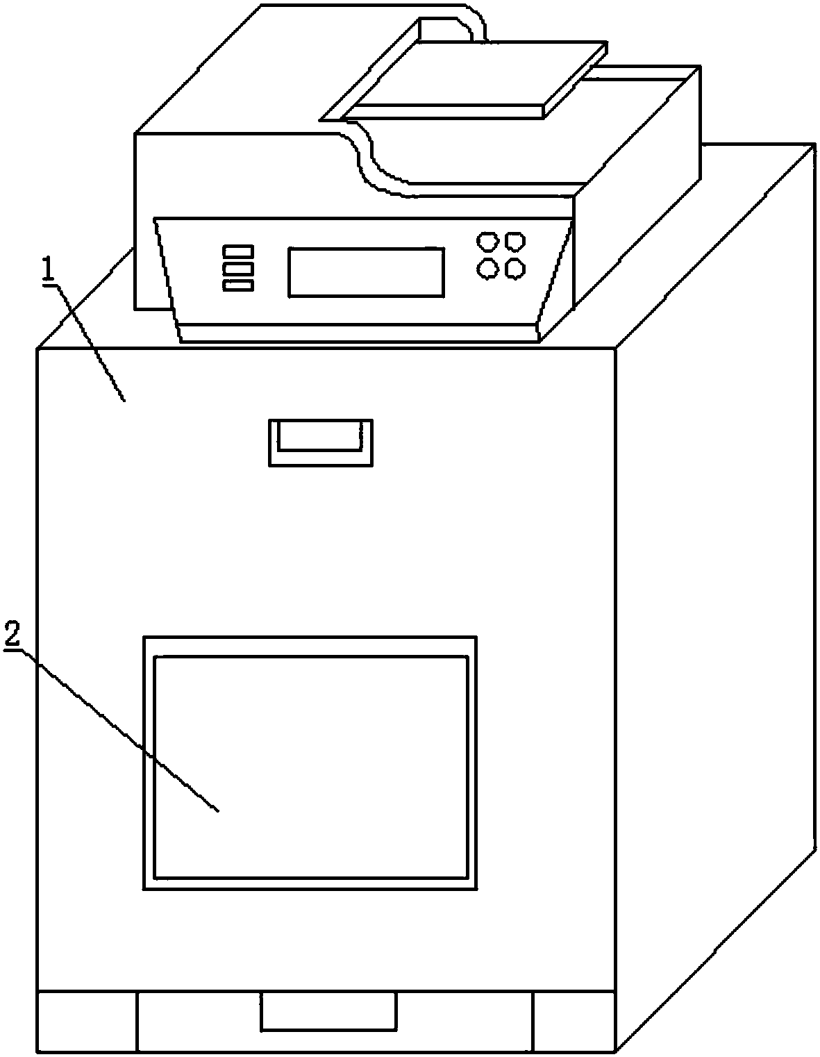 cn207643974u_一种装纸机构可自动开关的打印机有效