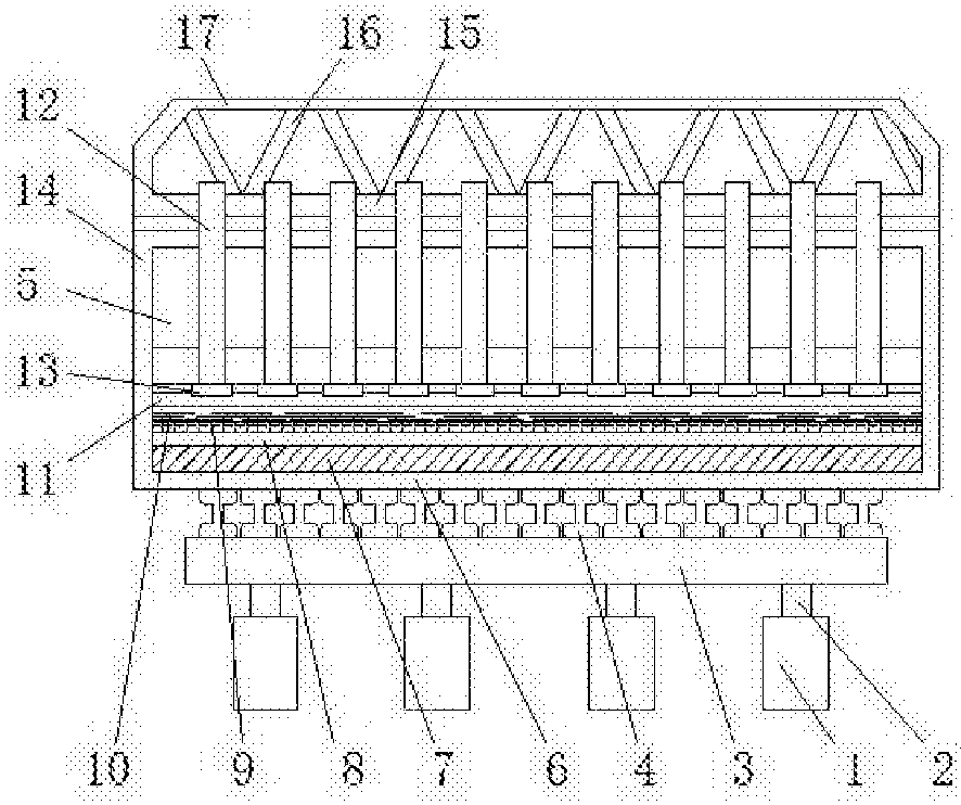 cn207727162u_一种大型预焙阳极电解槽有效