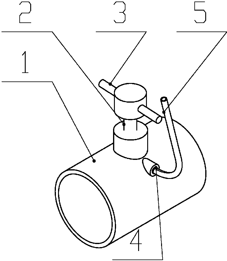 一种非能动型文丘里增氧器